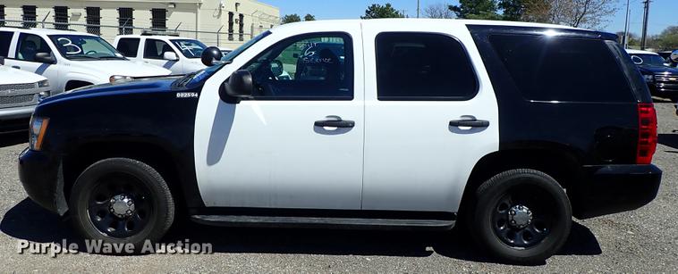 image for item DF1069 2013 Chevrolet Tahoe Police SUV