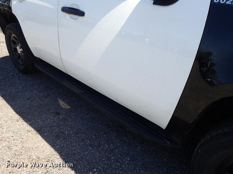 image for item DF1069 2013 Chevrolet Tahoe Police SUV