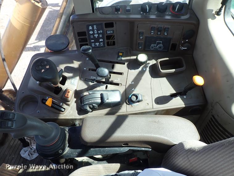 image for item DF1072 2007 John Deere 7220 MFWD tractor with side boom mower