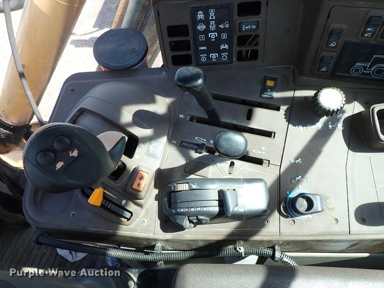 image for item DF1072 2007 John Deere 7220 MFWD tractor with side boom mower