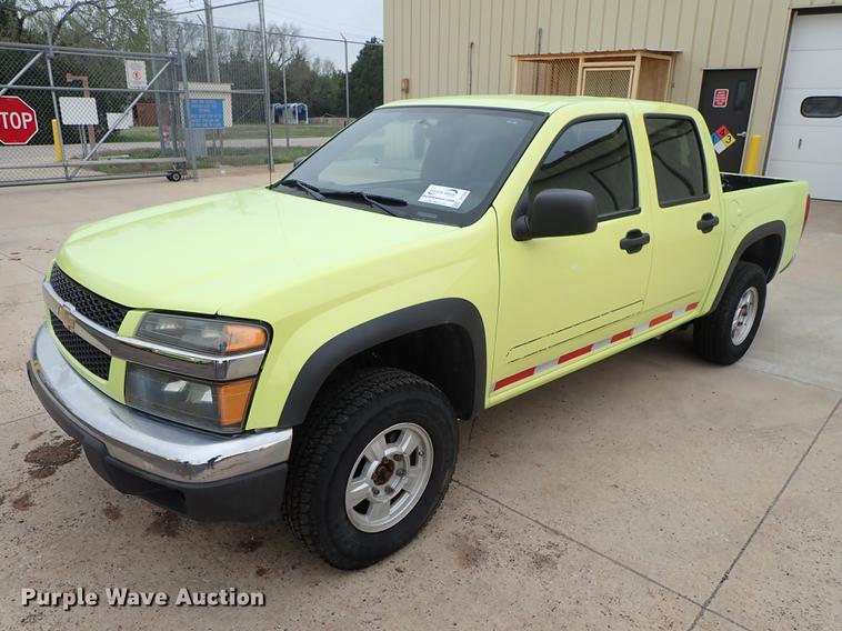 image for item DF1080 2008 Chevrolet Colorado Crew Cab pickup truck