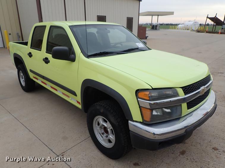 image for item DF1080 2008 Chevrolet Colorado Crew Cab pickup truck