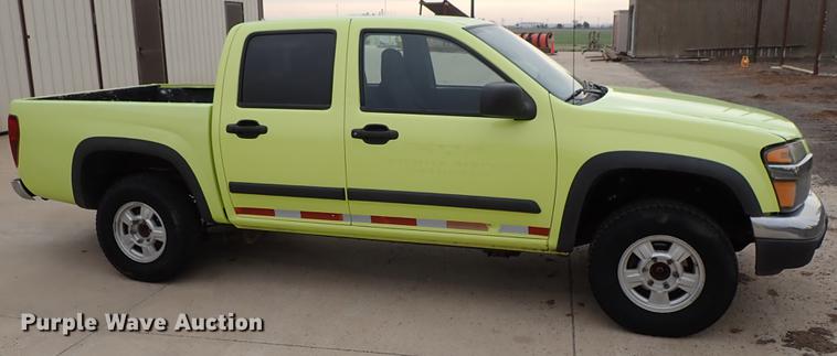 image for item DF1080 2008 Chevrolet Colorado Crew Cab pickup truck