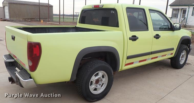 image for item DF1080 2008 Chevrolet Colorado Crew Cab pickup truck