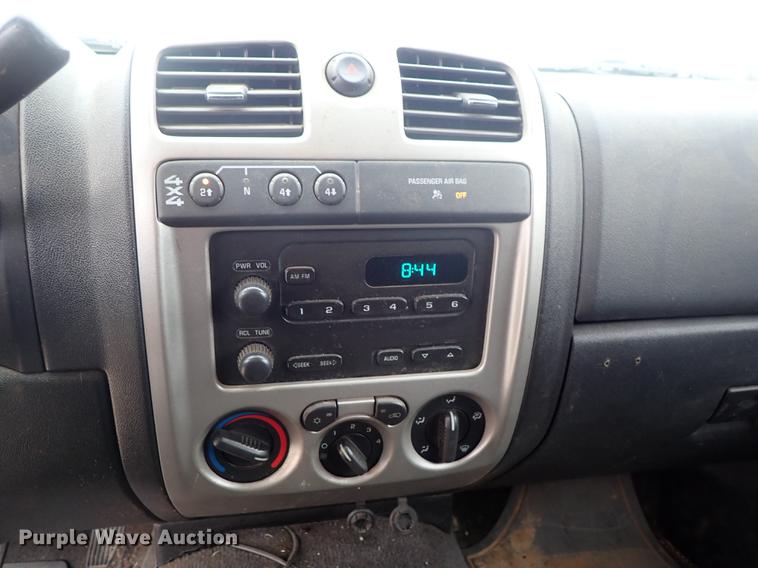 image for item DF1080 2008 Chevrolet Colorado Crew Cab pickup truck