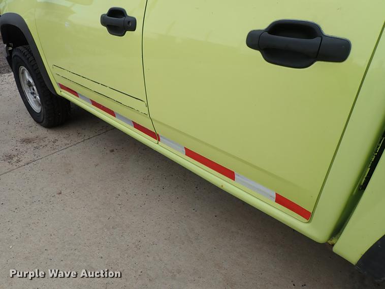 image for item DF1080 2008 Chevrolet Colorado Crew Cab pickup truck