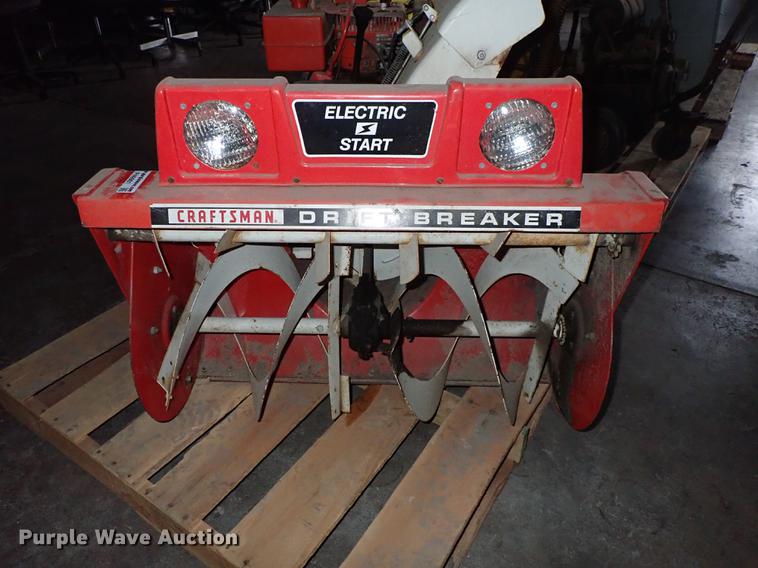 image for item FN9901 Craftsman Drift Breaker snow blower