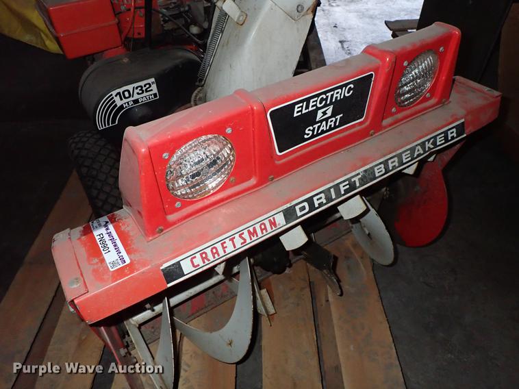 image for item FN9901 Craftsman Drift Breaker snow blower