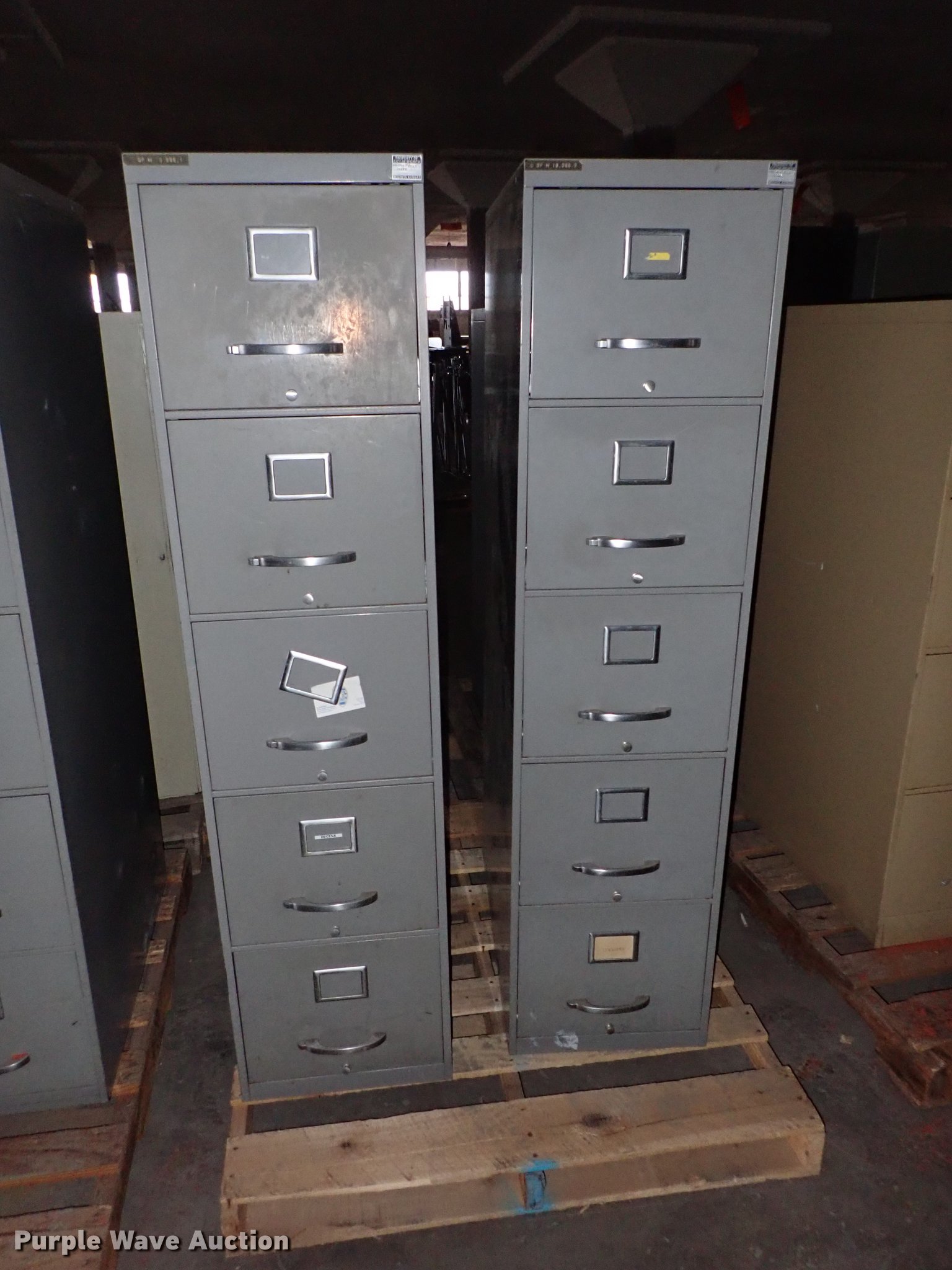 (8) steel file in Wichita, KS Item FN9920 sold Purple Wave