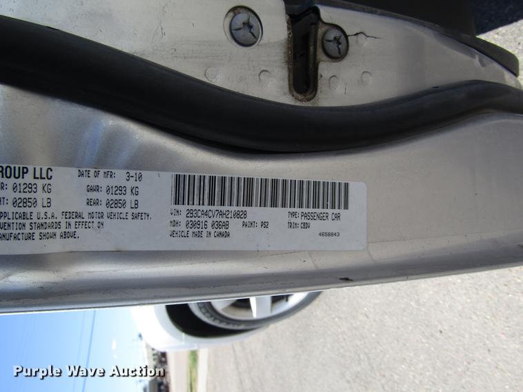 image for item DB4937 2010 Dodge Charger