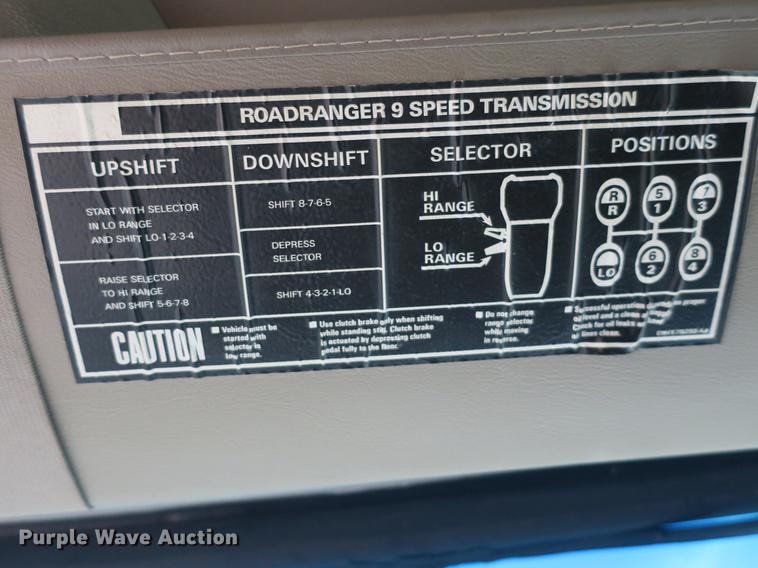 image for item DB8798 2001 Sterling L-Line dump truck