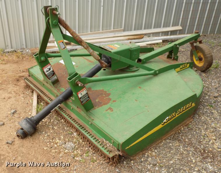 image for item DB9742 John Deere MX5 rotary mower