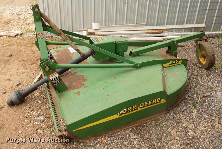 image for item DB9742 John Deere MX5 rotary mower