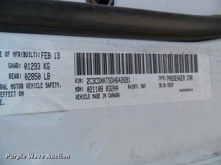 image for item DC5230 2013 Dodge Charger Police