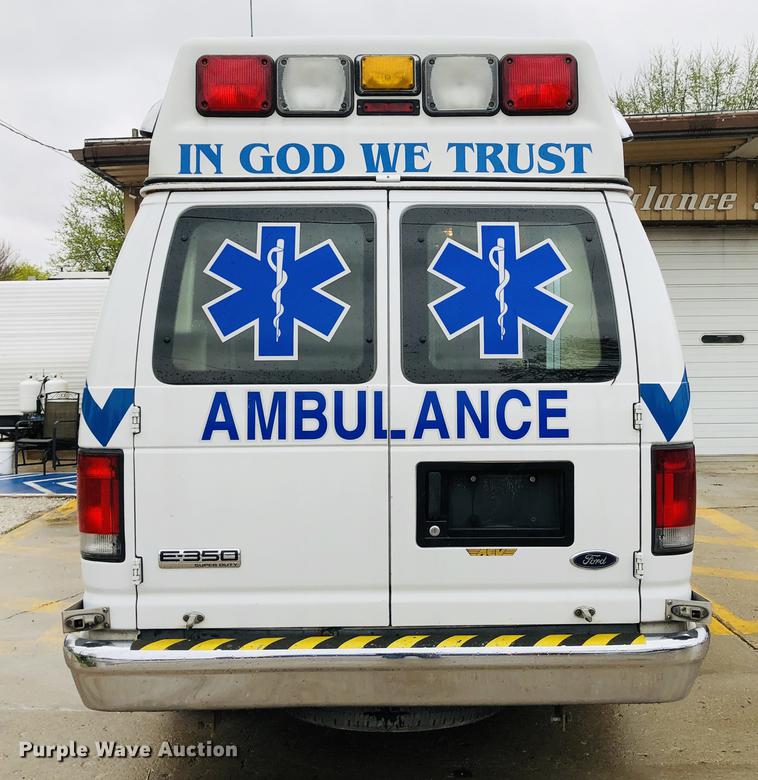 image for item DC8708 2008 Ford E350 Super Duty ambulance