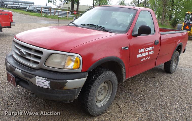 image for item DD2255 1999 Ford F150 pickup truck