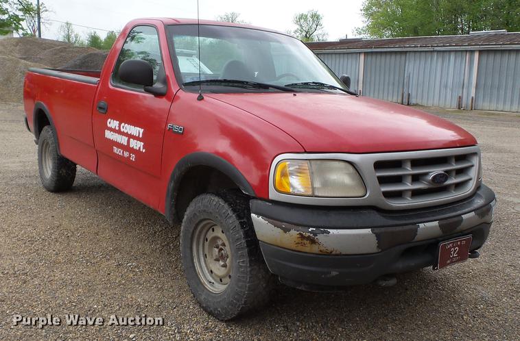 image for item DD2255 1999 Ford F150 pickup truck