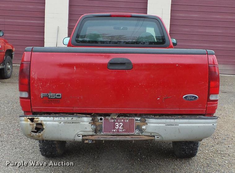 image for item DD2255 1999 Ford F150 pickup truck