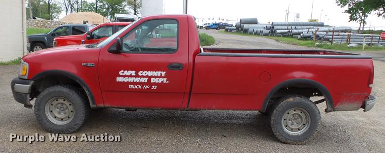 image for item DD2255 1999 Ford F150 pickup truck