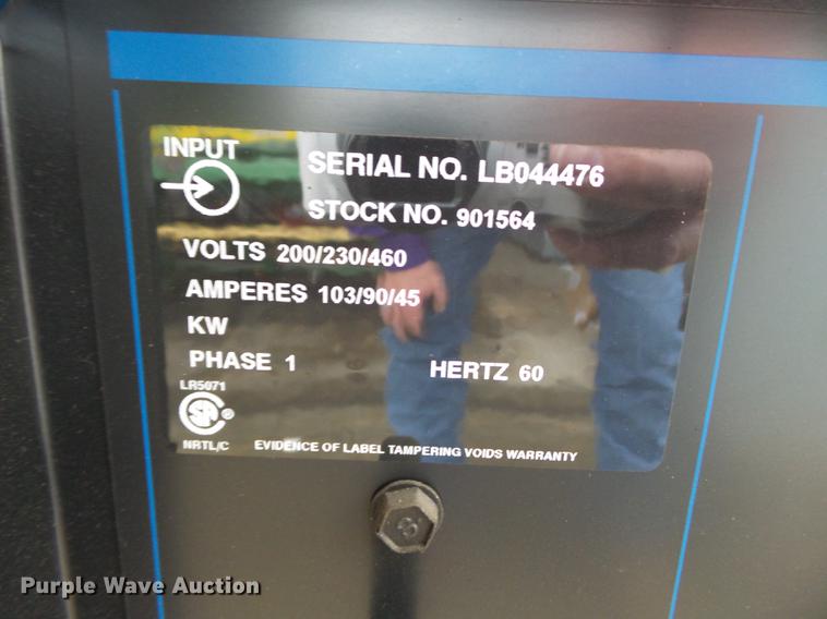 image for item DD2261 Miller Dialarc 901564 AC/DC welder