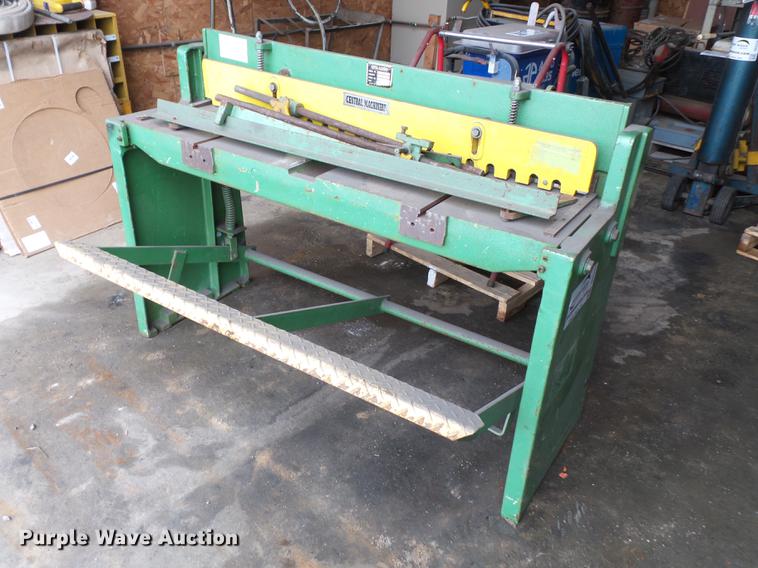 image for item DD2263 1991 Central Machinery FS-F5215 metal shear
