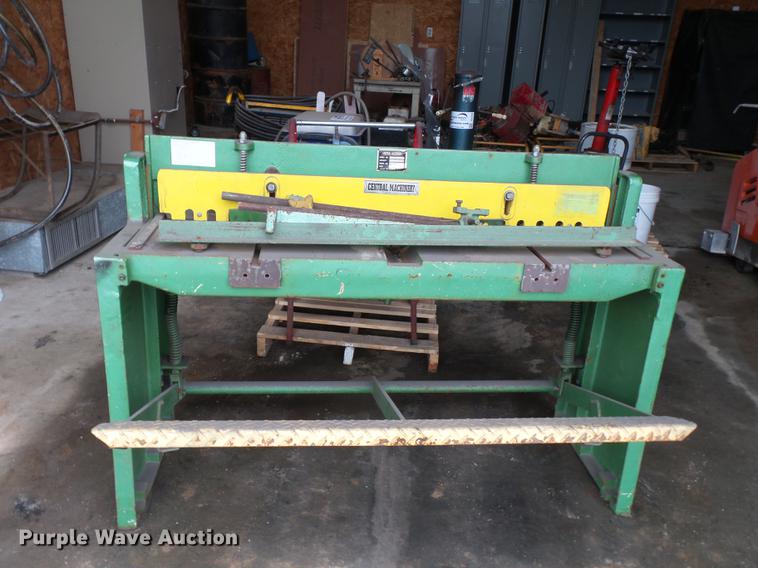image for item DD2263 1991 Central Machinery FS-F5215 metal shear