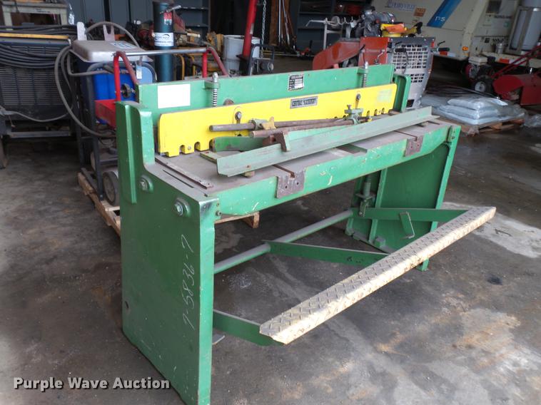 image for item DD2263 1991 Central Machinery FS-F5215 metal shear