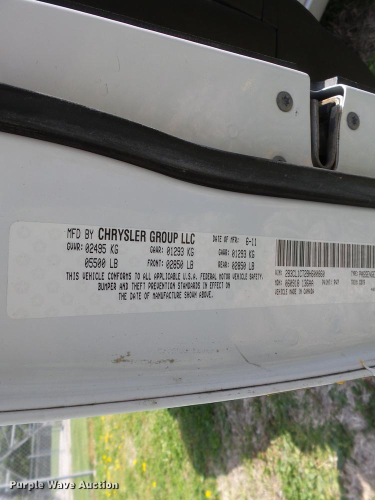 image for item DD2295 2011 Dodge Charger Police