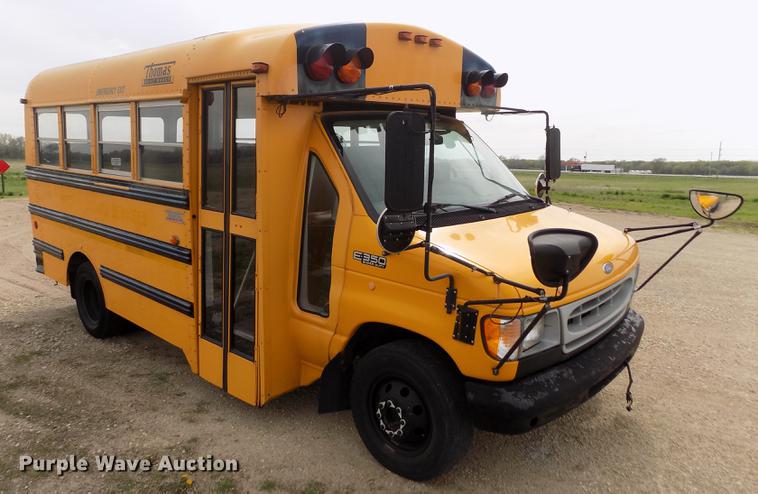 03 Ford Econoline 50 Super Duty School Bus In Concordia Ks Item De1165 Sold Purple Wave