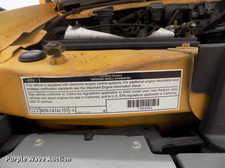 image for item DE1165 2003 Ford Econoline E350 Super Duty school bus