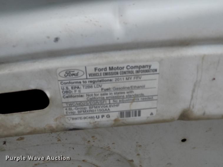 image for item DE1169 2011 Ford Crown Victoria Police Interceptor