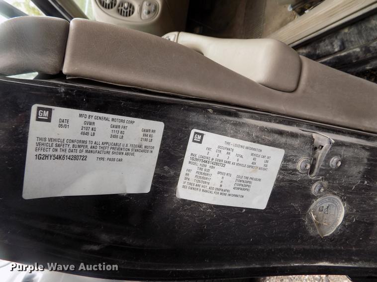 image for item DE1202 2001 Pontiac Bonneville