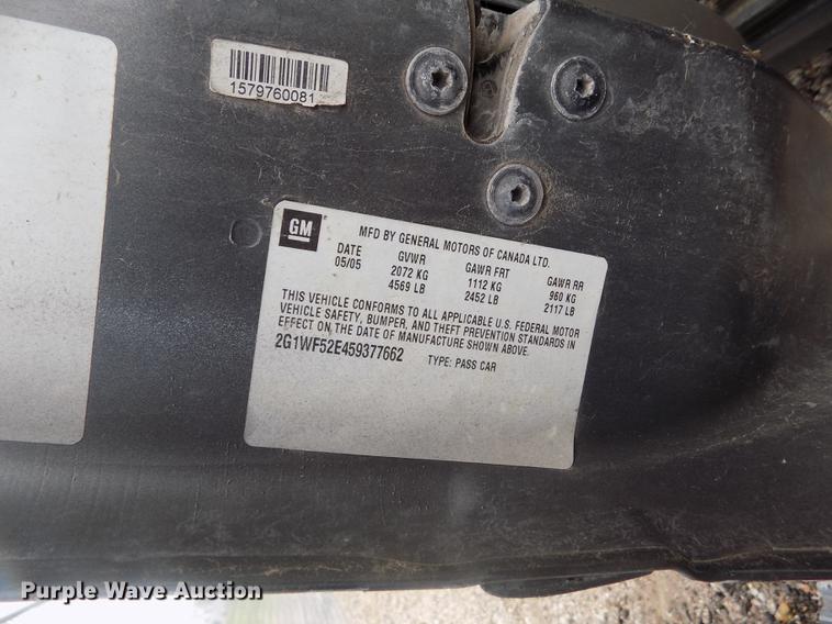 image for item DE1203 2005 Chevrolet Impala