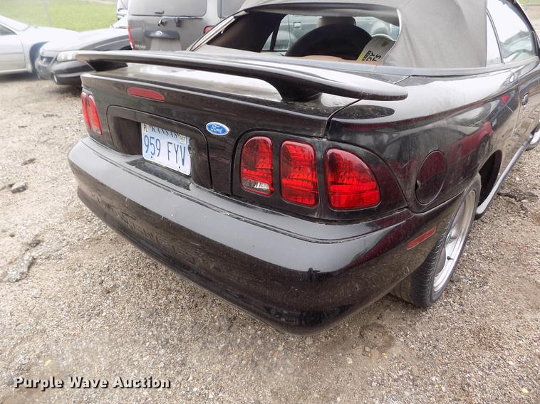 image for item DE1204 1996 Ford Mustang GT convertible