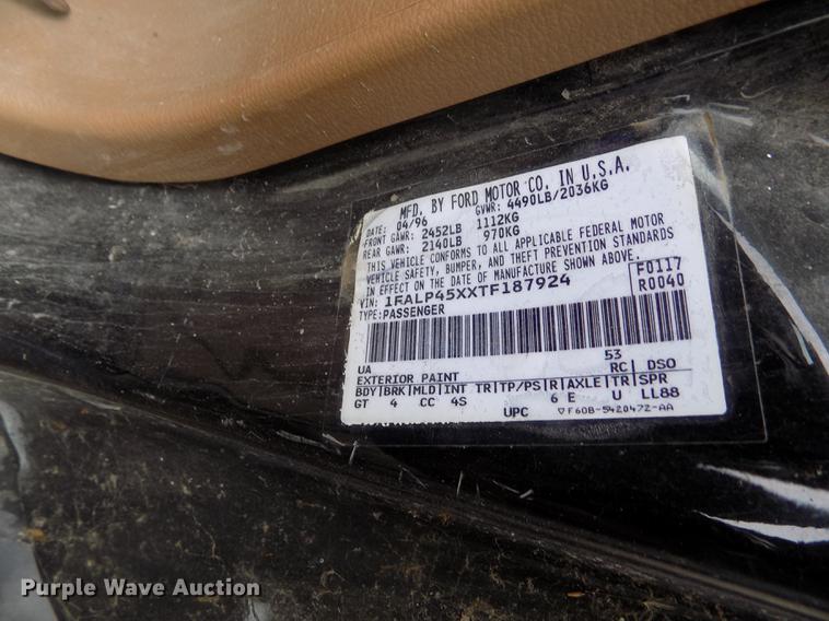 image for item DE1204 1996 Ford Mustang GT convertible