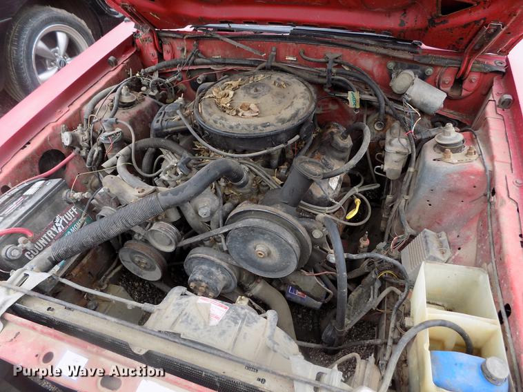 image for item DE1205 1983 Ford Mustang convertible