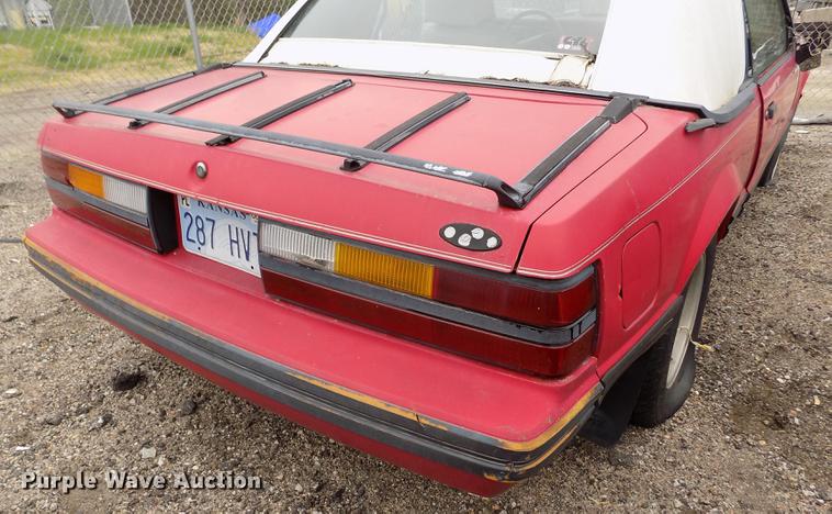 image for item DE1205 1983 Ford Mustang convertible