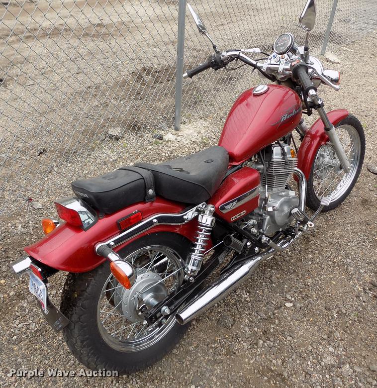 image for item DE1207 2004 Honda Rebel CMX250C motorcycle