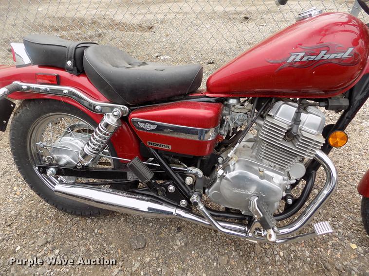 image for item DE1207 2004 Honda Rebel CMX250C motorcycle