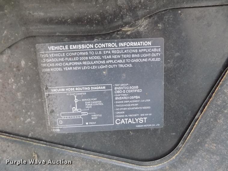 image for item DE1209 2008 Nissan Rogue S