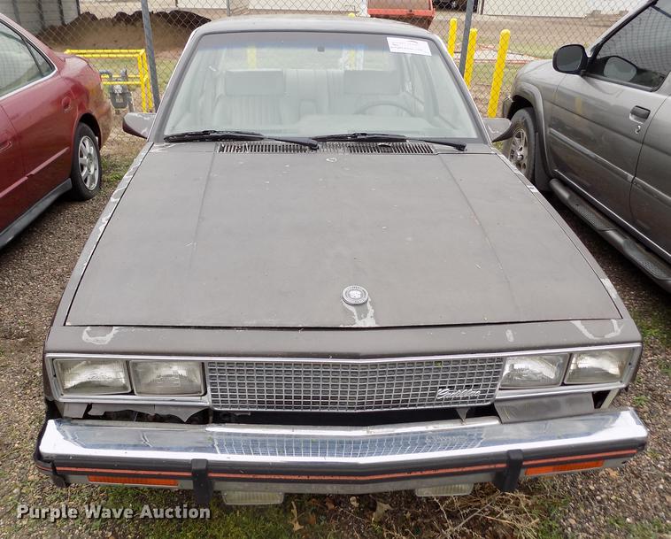 image for item DE1216 1984 Cadillac Cimarron