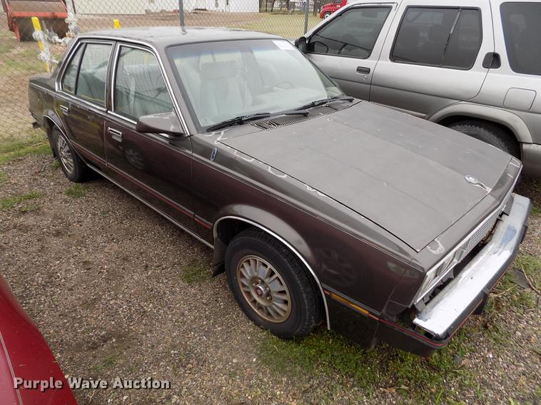 image for item DE1216 1984 Cadillac Cimarron
