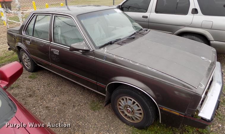 image for item DE1216 1984 Cadillac Cimarron