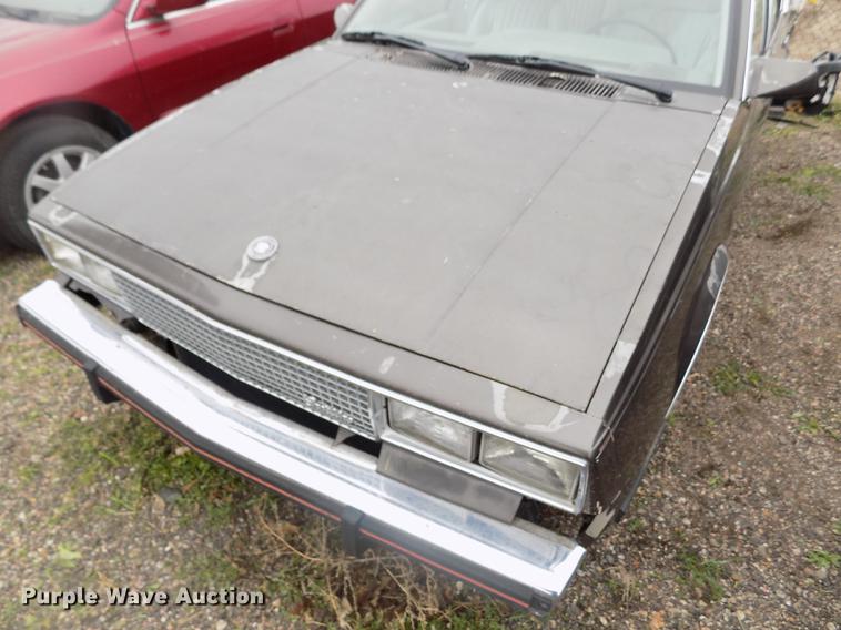 image for item DE1216 1984 Cadillac Cimarron