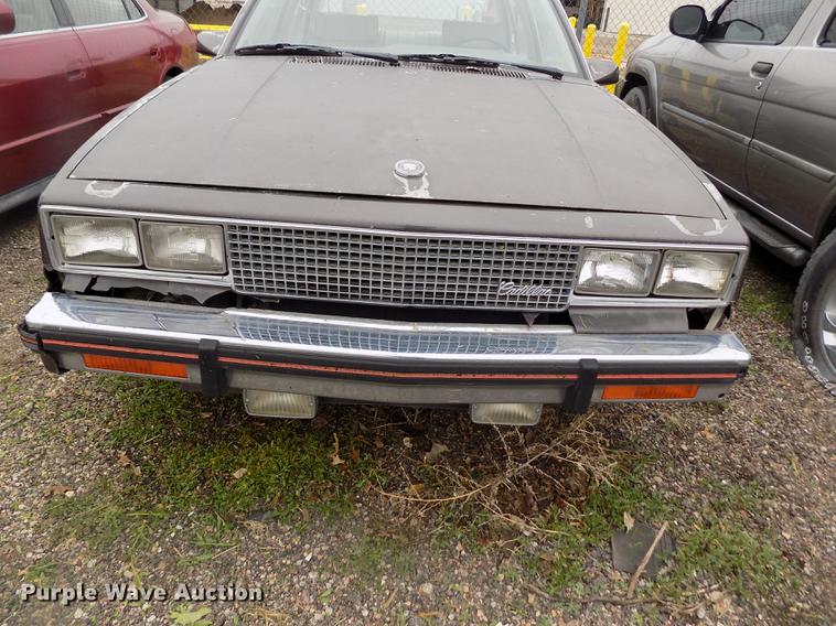 image for item DE1216 1984 Cadillac Cimarron