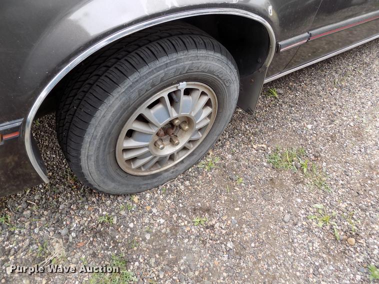 image for item DE1216 1984 Cadillac Cimarron