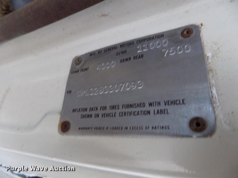 image for item DE1218 1978 Chevrolet ITAS RV