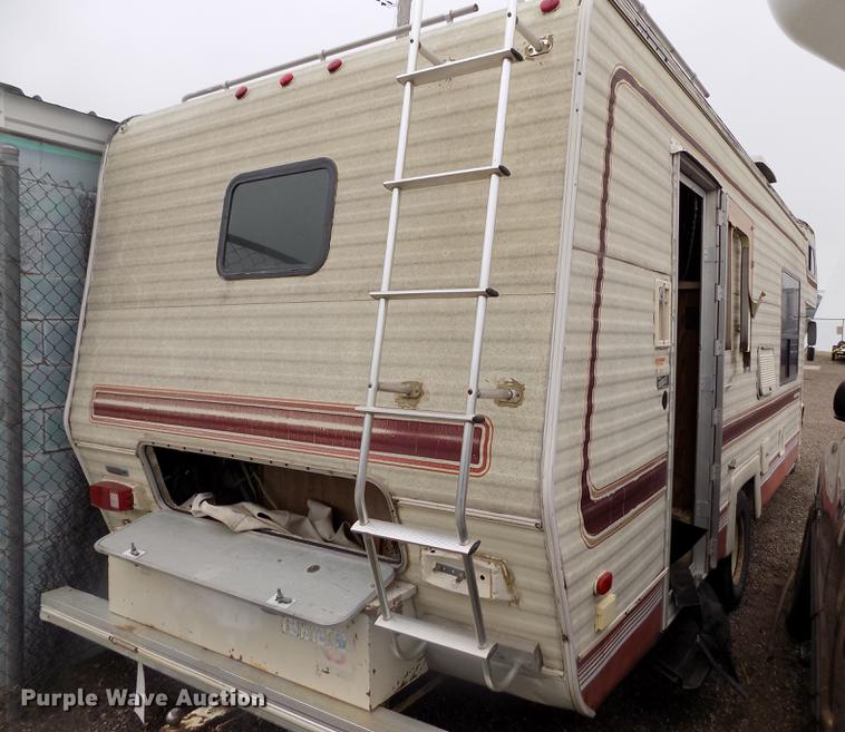 image for item DE1223 1986 Ford Econoline E350 Rockwood RV