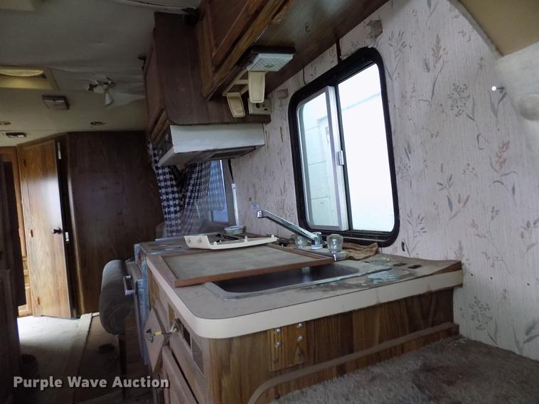 image for item DE1223 1986 Ford Econoline E350 Rockwood RV