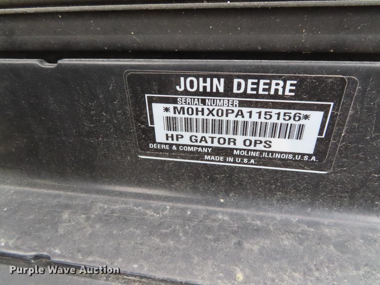 image for item DE3423 2012 John Deere 625i Gator utility vehicle